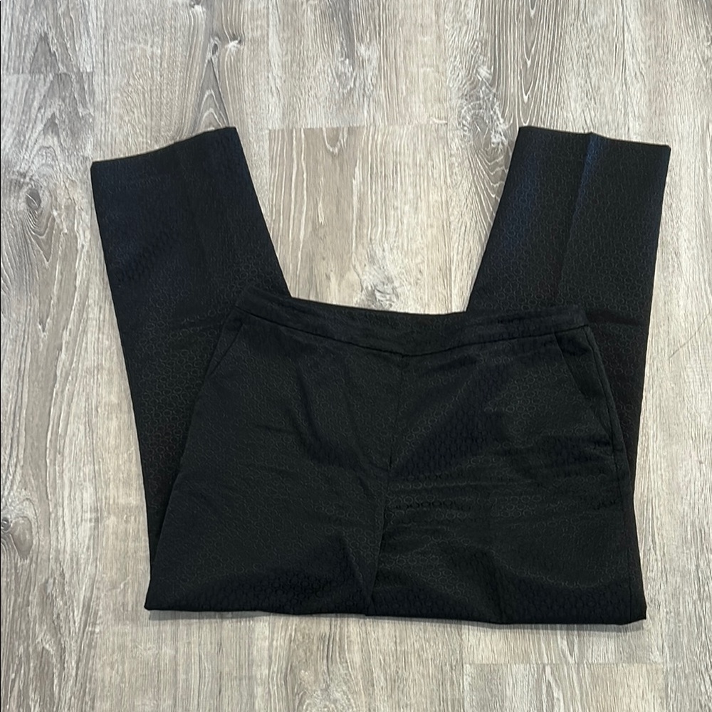 Jones New York Black Ankle Length Pants Trousers